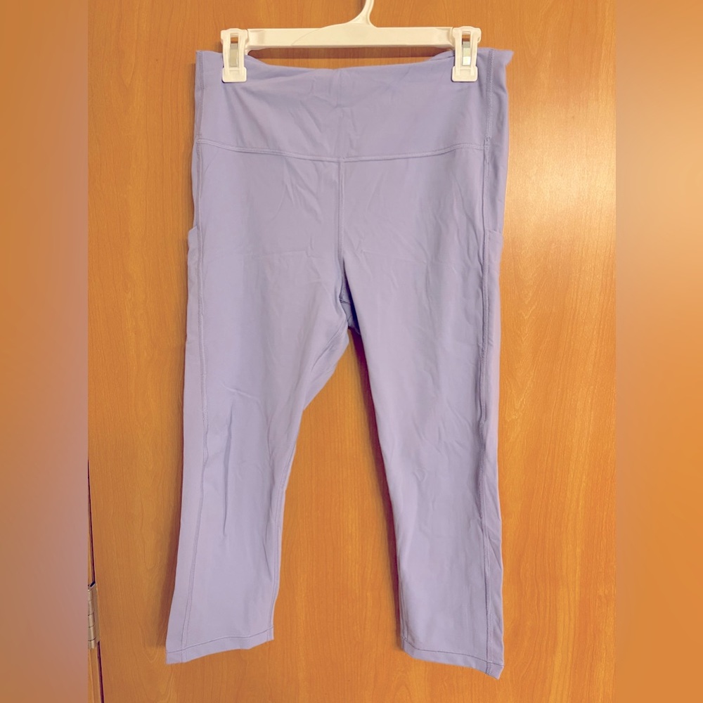 Athleta Periwinkle Crop Leggings